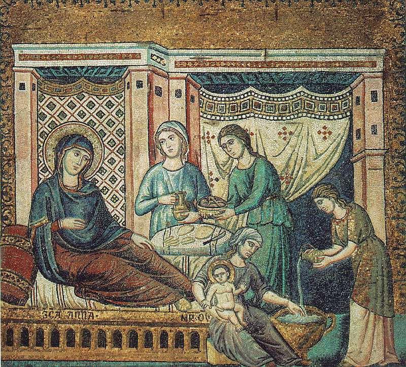 Nativity of the Virgin gsd, CAVALLINI, Pietro